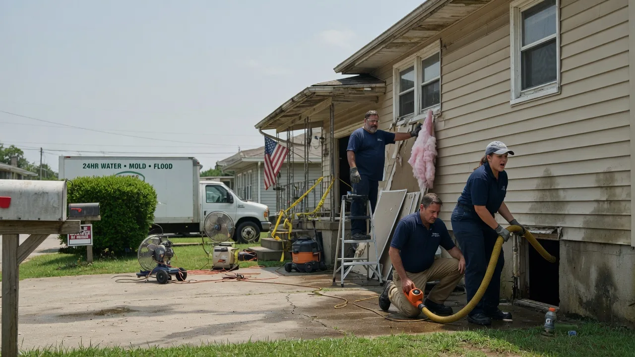 Water Damage Repair in Reinholds, PA near me